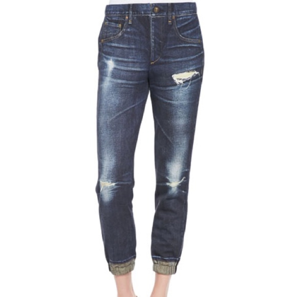 Rag & Bone Miramar Pajama Sweatpants Jeans in Sheffield  Small